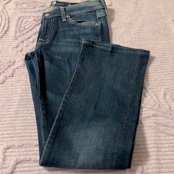 EUC “7 for All Mankind” Blue jeans - Picture 4 of 7